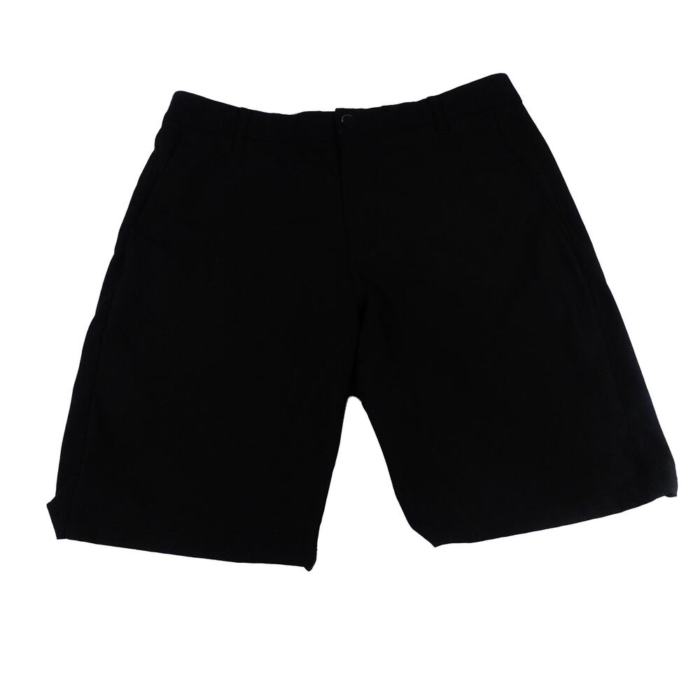 Puma Mens Golf Tech Performance Shorts Size 32 Black Stretch Polyester